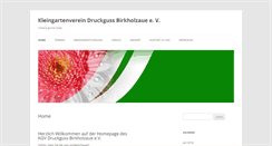 Desktop Screenshot of kgv-druckguss.de