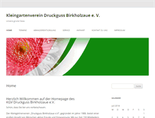 Tablet Screenshot of kgv-druckguss.de